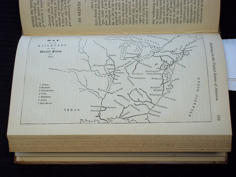 1844 THE BRITISH ALMANAC AND COMPANION VOLUME - LONDON - KD 7589