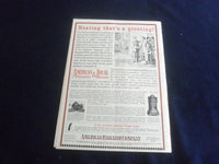 1914 FEBRUARY 14 COLLIER'S MAGAZINE - A TREEFUL OF OWLS - ST 7092