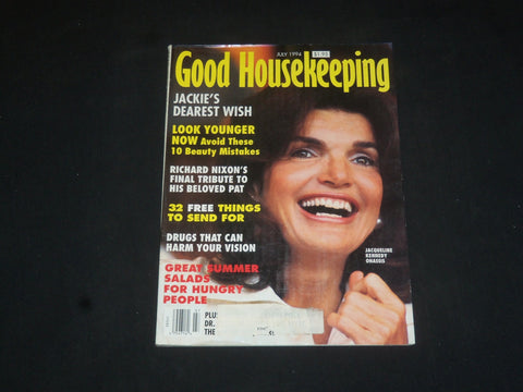 1994 JULY GOOD HOUSEKEEPING MAGAZINE - JACQUELINE KENNEDY ONASIS - SP 5854