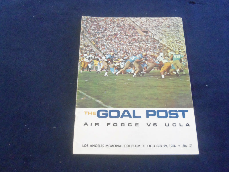 1966 OCTOBER 29 GOAL POST PROGRAM - UCLA VS AIR FORCE - ST 7200