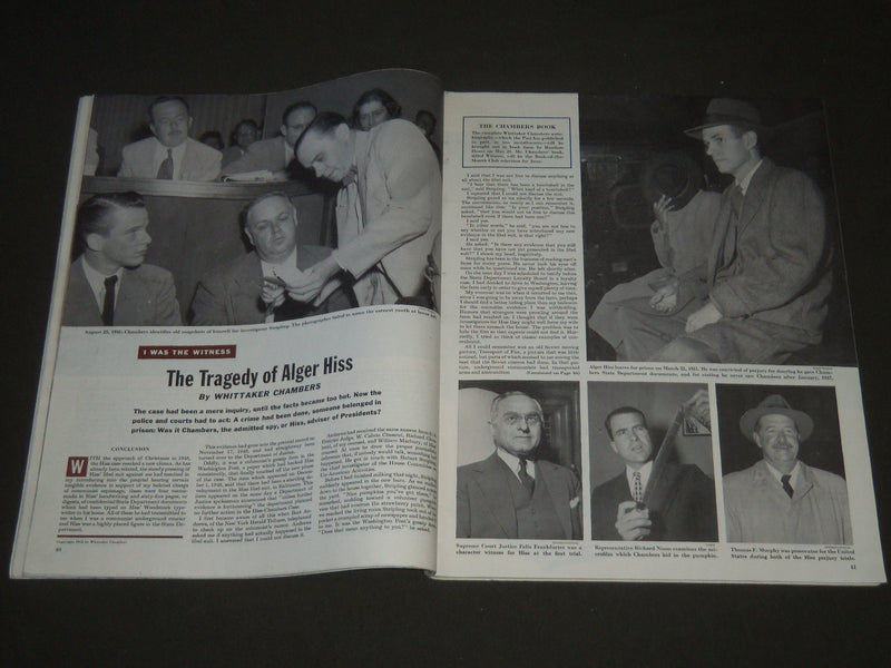 1952 APRIL 12 THE SATURDAY EVENING POST MAGAZINE - ILLUSTRATED COVER - SP 1911