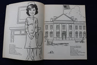 1962 JFK COLORING BOOK - SOFTCOVER - K 1547