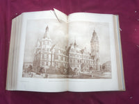 1892 JAN-DEC THE BUILDER U. K. MAGAZINE BOUND VOLUMES - 2 VOLS - FOLD OUTS- C 12
