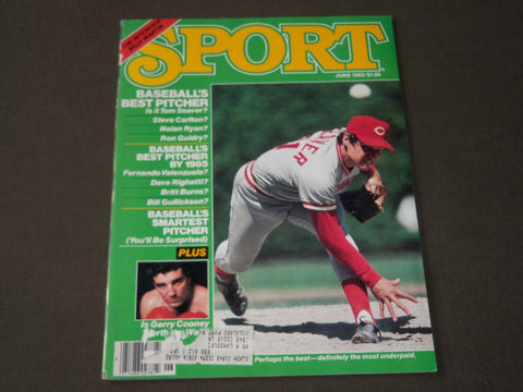 1982 JUNE SPORT MAGAZINE - TOM SEAVER COVER - CW 424