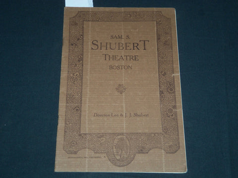 1926 DECEMBER 27 SONG OF THE FLAME PROGRAM - BOSTON - BERNARD GORCEY - J 4083