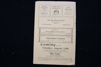 1946 CROSS ROADS THEATRE PROGRAM - TENTH ANNIVERSARY SEASON - LOT OF 2 - K 2458