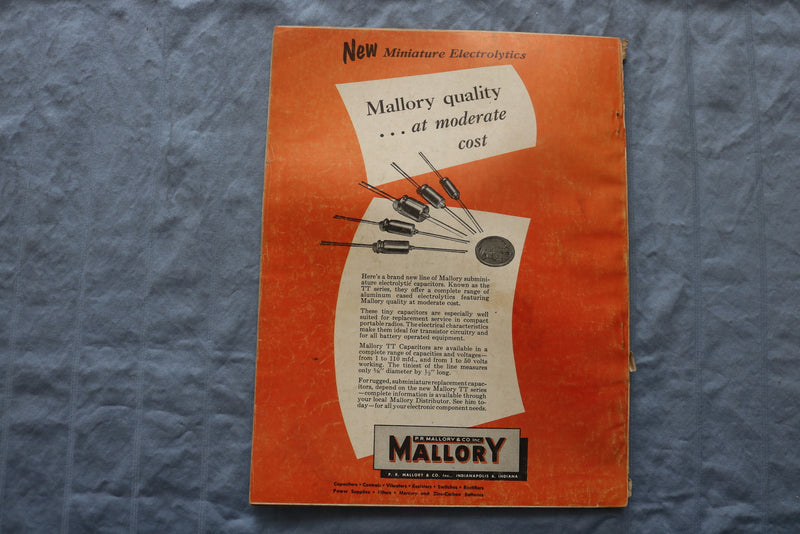 1957 AUGUST RADIO & TV NEWS MAGAZINE - HI-FI SYSTEMS COVER - ST 1005D