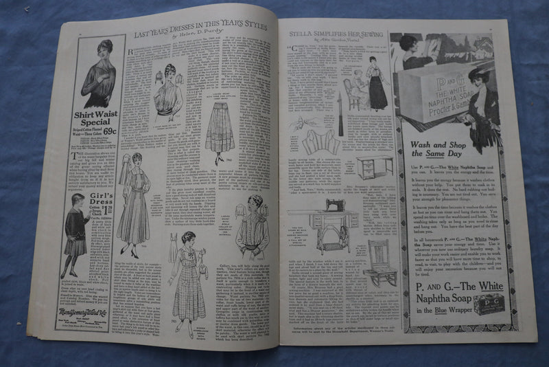1916 OCTOBER WOMAN'S WORLD MAGAZINE - ILLUSTRATIONS/STORIES/ADS - SP 4783N