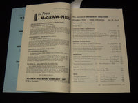 1956-1957 ENGINEERING EDUCATION JOURNAL MAGAZINES LOT OF 2 ISSUES - K 1060