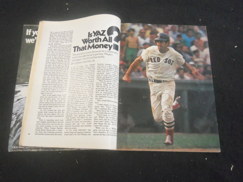 1971 JULY SPORT MAGAZINE - CARL YASTRZEMSKI COVER - B 6348I
