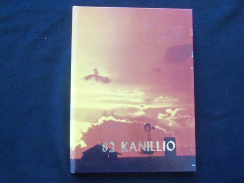 1982 KANILLIO KANSAS HIGH SCHOOL YEARBOOK - KANSAS, ILLINOIS - YB 3357