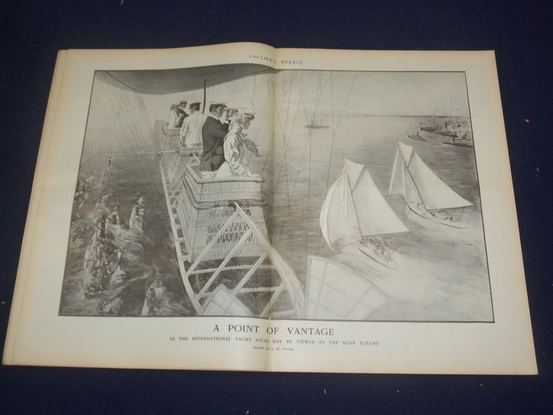 1903 AUGUST 22 COLLIER'S MAGAZINE - NEW ERA FOR IRELAND BY F. PALMER - ST 6676