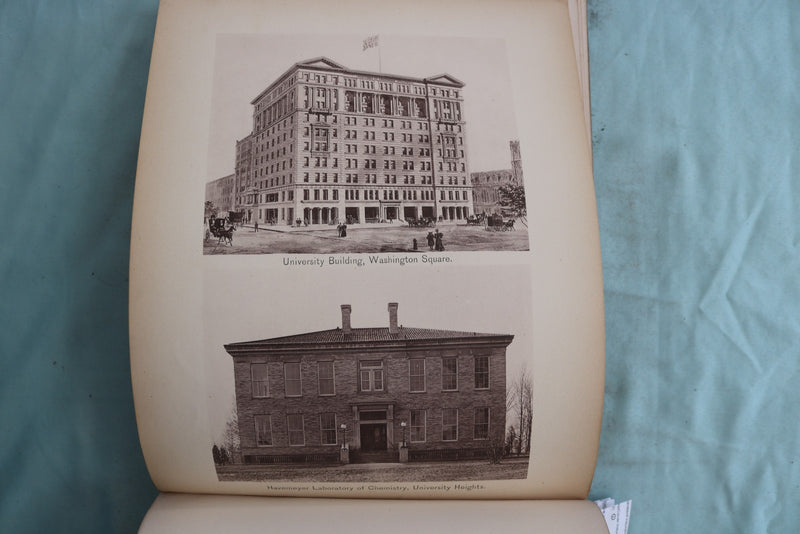 1896 THE VIOLET NEW YORK UNIVERSITY YEARBOOK - YB 3591