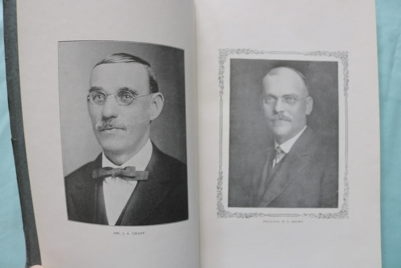 1920-1922 THE MANUAL-TRAINING H.S. PEORIA YEARBOOKS- LOT OF 2- SOFTCOVER- K 3346