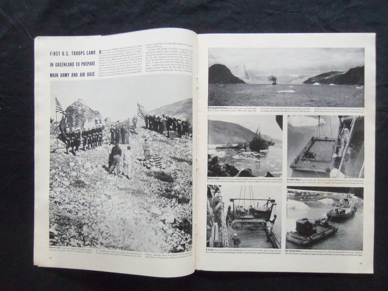 1941 AUGUST 18 LIFE MAGAZINE - U.S. MARINE IN BERMUDA - L 248