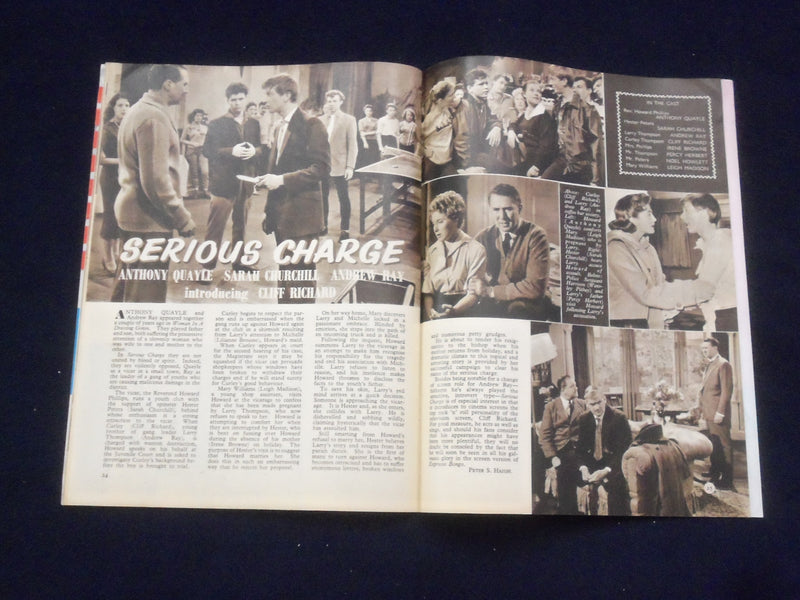 1959 JUNE FILM REVIEW MAGAZINE - MARTHA HYER - KIM PARKER - J 9696