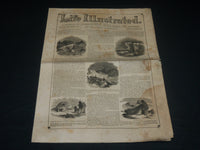 1856 DECEMBER 20 LIFE ILLUSTRATED NEWSPAPER - KANE'S ARCTIC EXPLORATION- NP 4816