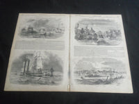 1853 AUGUST 27 ILLUSTRATED NEWS MAGAZINE -COLLISON PROVIDENCE/WORCESTER- B 5531M