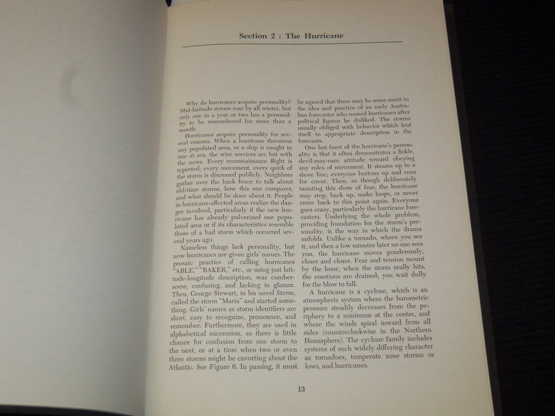 1965 HEAVY WEATHER GUIDE BOOK BY CAPTAIN EDWIN T. HARDING & KOTSCH - KD 4585M