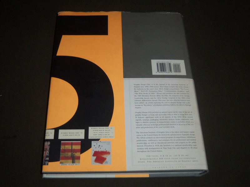 1994 GRAPHIC DESIGN USA NO. 15 HARDCOVER BOOK - GREAT PRINTS - I 577
