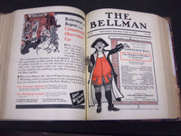 1911 THE BELLMAN MAGAZINE BOUND VOLUME LOT OF 2 COMPLETE YEAR - PHOTOS - R 413