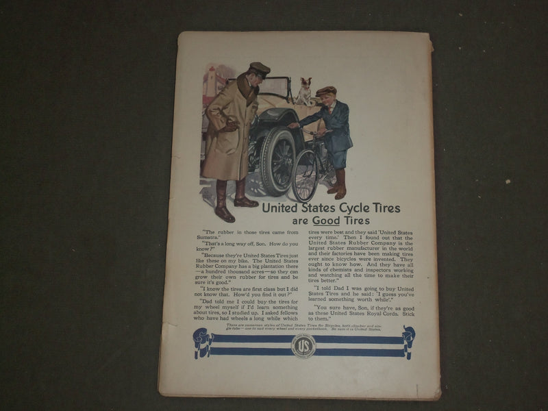 1919 APRIL ST. NICHOLAS MAGAZINE - NORMAN ROCKWELL ILLUSTRATION IN AD - B 4613