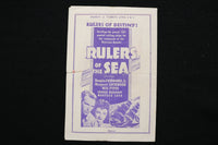 1940'S JOY THEARE PROGRAM - LOT OF 4 - BELZONI, MISSISSIPPI - K 2816