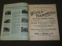 1905-1908 CHICAGO CENTRAL BUSINESS PROPERTY BOOK - SALES - LEASE - J 3670