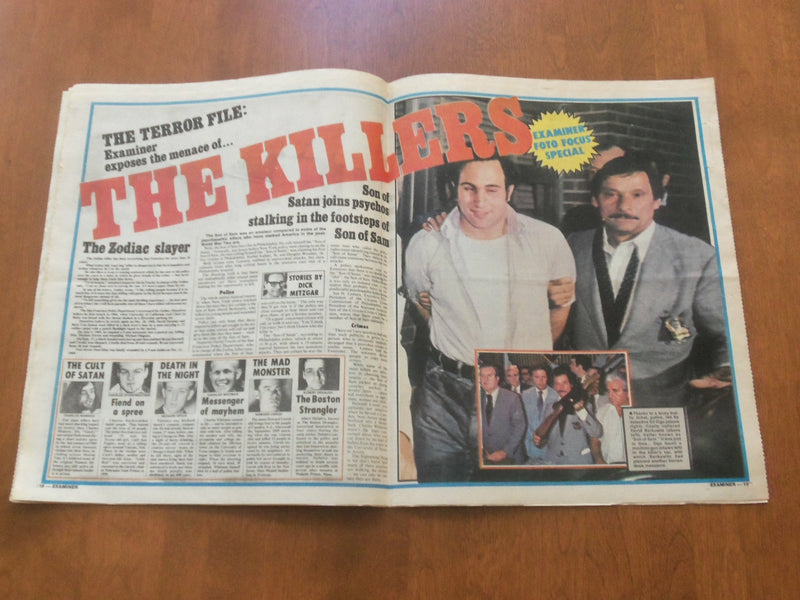 1977 SEPTEMBER 20 NATIONAL EXAMINER NEWSPAPER-BILLY BLASTS JIMMY CARTER- NP 4712