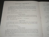 1938 OLD NEW HAVEN PAGEANT TERCENTENARY PROGRAM - YALE BOWL - J 2820