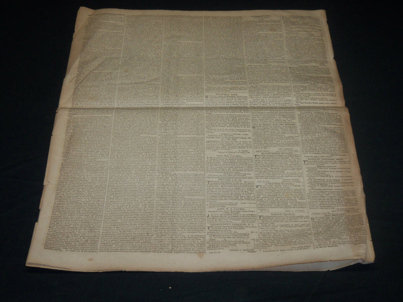 1833 SEPT 21 NATIONAL INTELLIGENCER NEWSPAPER - SENATOR RIVES SPEEECH - NP 4840