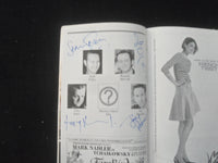 2003 THE PLAY WHAT I WROTE PLAYBILL - 6 SIGNATURES - J 8212