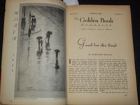 1934 MARCH GOLDEN BOOK MAGAZINE - HAWTHORNE - HARTE - COWARD - K 1006