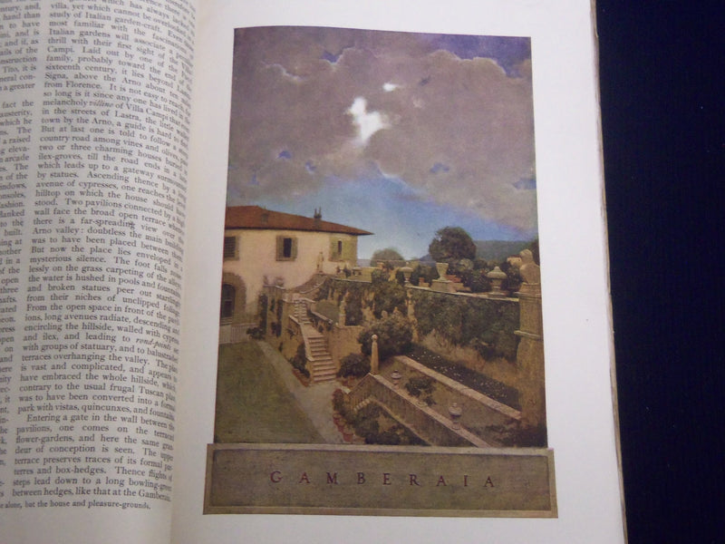1903 NOVEMBER THE CENTURY MAGAZINE - VILLA CAMPI BY MAXFIELD PARRISH - SP 2587