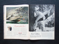 1943 AUGUST 2 LIFE MAGAZINE - BRITISH ADMIRAL SIR MAX KENNEDY - L 350