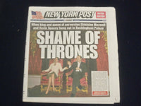 2020 JULY 5 NEW YORK POST NEWSPAPER -KEVIN SPACEY & GHISLAINE MAXWELL PERVERSION