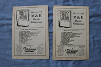 1930 R.K.O. LINCOLN MOVIE THEATRE PROGRAM - LOT OF 6 - K 2730