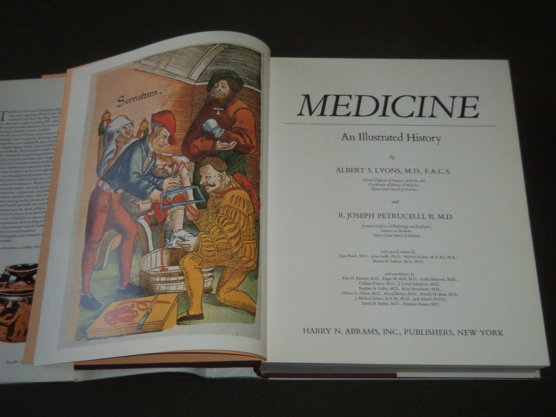 1978 Medicine : An Illustrated History by Lyons & Petrucelli book - I 431