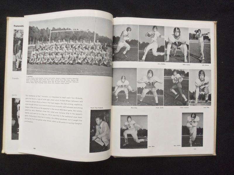 1956 CAMPANILE WOODROW WILSON HIGH SCHOOL YEARBOOK - LONG BEACH, CA - YB 3365