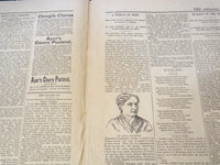 1891 JANUARY 15 THE WEEKLY DETROIT FREE PRESS NEWSPAPER - MICHIGAN - NP 8975