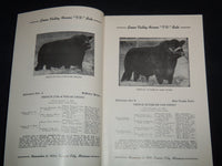 1951 GREEN VALLEY FARMS TV CATTLE SALE CATALOG - KANSAS CITY, MISSOURI - J 9114