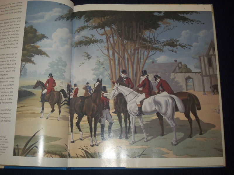1997 TROMPE L'OEIL HARDCOVER BOOK BY LYNETTE WRIGLEY - GREAT MURALS - KD 3167