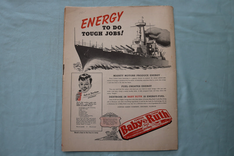 1943 JANUARY BOYS' LIFE MAGAZINE - BOY SCOUT LEADER COVER - E 26526