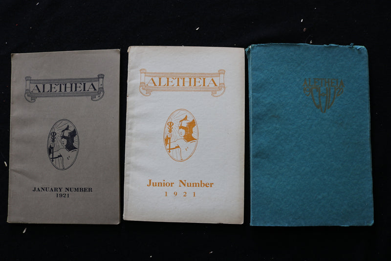 1914-1920 ALETHEIA - CENTRAL HOLINESS UNIVERSITY MAGAZINE - LOT OF 54 - O 3704