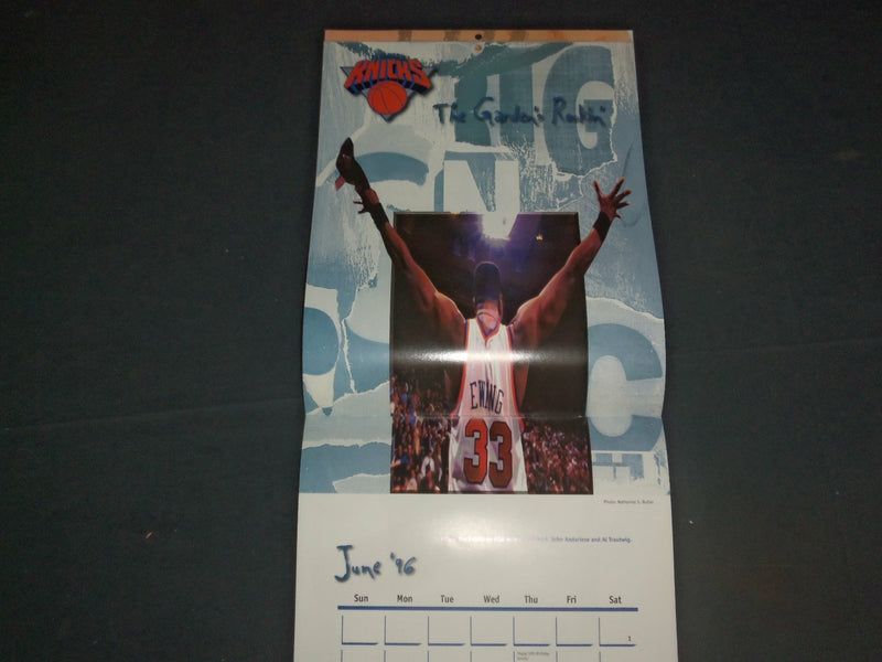 1995-2001 CALENDARS-JETS-RANGERS-GIANTS-KNICKS-BB HALL OF FAME- LOT OF 6-O 2366N