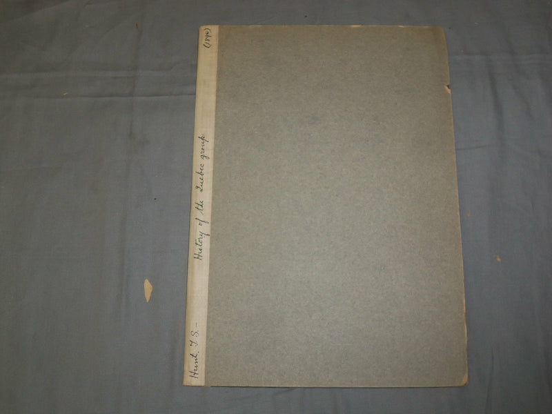 1890 THE GEOLOGICAL HISTORY OF THE QUEBEC GROUP - J 4893