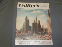 1951 MAY 26 COLLIER'S MAGAZINE-LOVE MAN-BASEBALL HERCULES -COCA-COLA AD - B 6433
