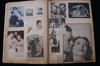 1930'S HOLLYWOOD STARS SCRAPBOOK - HENRY FONDA - CLARK GABLE - E 24946