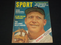 1964 SEPTEMBER SPORT MAGAZINE - MICKEY MANTLE COVER - JUAN MARICHAL - SP 8525