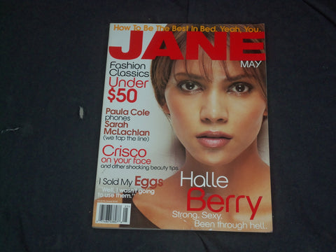 1998 MAY JANE MAGAZINE - HALLE BERRY COVER - CW 500